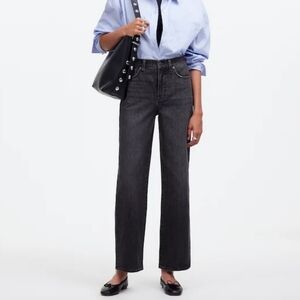 Madewell The Perfect Vintage Wide Leg Crop Jeans Robles Wash Size 29 New